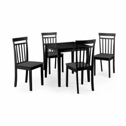 Julian Bowen Rufford Square Extendable Dining Set With 4 Coast Chairs -furniture Shop 30794357 alt02