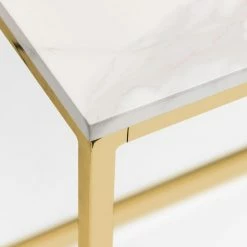 Julian Bowen Scala Rectangular Dining Table Gold -furniture Shop 30794359 alt03