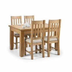 Julian Bowen Astoria Extendable Dining Table Light Oak 11 Julian Bowen Astoria Extendable Dining Table Light Oak -furniture Shop 30794571 alt04