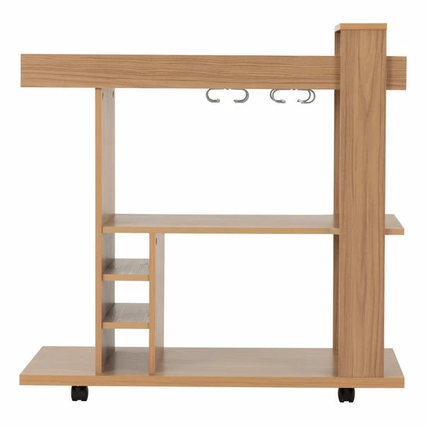 Seconique Naples Drinks Cart Oak Effect 6 Seconique Naples Drinks Cart Oak Effect - Image 4