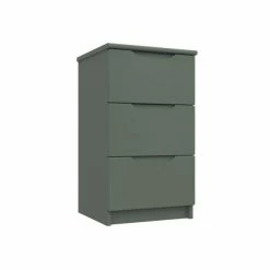 One Call Furniture Legato 3 Drawer Bedside Table