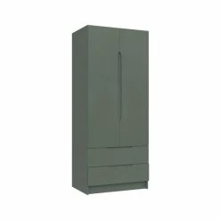 One Call Furniture Legato Double 2 Drawer Wardrobe