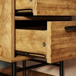 Dunelm Bryant 2 Drawer Bedside -furniture Shop 30801932 alt03