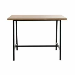 Dunelm Vixen Large Bar Table Oak Effect -furniture Shop 30802255 alt03