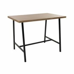 Dunelm Vixen Large Bar Table Oak Effect -furniture Shop 30802255 alt04