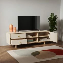 Dunelm Iver Extra Wide TV Unit -furniture Shop 30802377 alt02