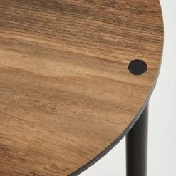 Dunelm Fulton Side Table With LED Lights Rustic Pine -furniture Shop 30802439 alt03