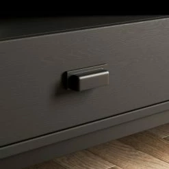 Dunelm Fulton Black Extra Wide TV Unit -furniture Shop 30803125 alt03