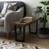 Dunelm Freddie Rustic Wood Long Side Table -furniture Shop 30809246