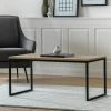 Cedar & Sage Indio Coffee Table, Light Wood