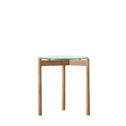 Cedar & Sage Hays Side Table, Glass 7 Cedar & Sage Hays Side Table, Glass -furniture Shop 30810789 alt02