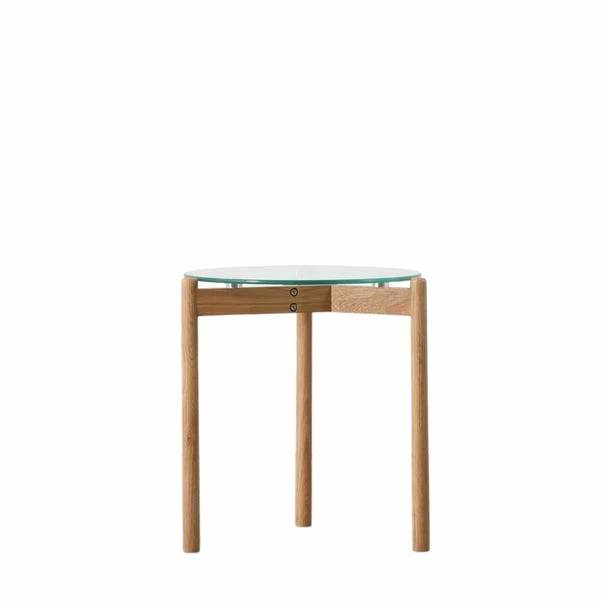 Cedar & Sage Hays Side Table, Glass 5 Cedar & Sage Hays Side Table, Glass - Image 3