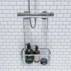 Croydex Rust-Free Hook Over Shower Caddy -furniture Shop 30814820 alt03