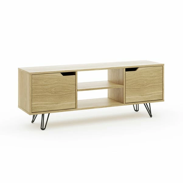 Dunelm Bella TV Unit Oak Effect 8 Dunelm Bella TV Unit Oak Effect - Image 6