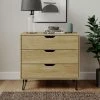 Dunelm Bella 3 Drawer Chest Oak Effect -furniture Shop 30817124