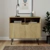 Dunelm Bella 2 Door Sideboard Oak Effect -furniture Shop 30817125