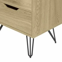 Dunelm Bella 1 Drawer Bedside Oak Effect -furniture Shop 30817127 alt03