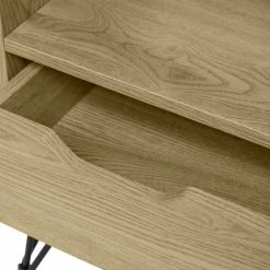 Dunelm Bella 1 Drawer Bedside Oak Effect -furniture Shop 30817127 alt04