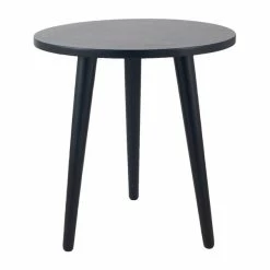 Pacific Lifestyle Pacific Chelmsford Side Table, Black Painted Pine -furniture Shop 30821757 alt02