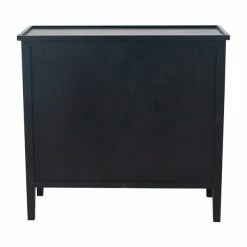 Pacific Lifestyle Pacific Chelmsford 4 Drawer Chest, Black Painted Pine -furniture Shop 30821759 alt03