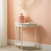 Pacific Lifestyle Pacific Heritage Half Moon Console Table, Painted Pine -furniture Shop 30821774