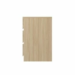 GFW Set Of 2 Taranto 3 Drawer Bedside Tables, Oak Effect -furniture Shop 30825681 alt04